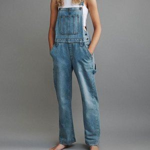 COTTON ON Women's Utility Denim Overall Long Jeans Plus Size 20 Rain Blue